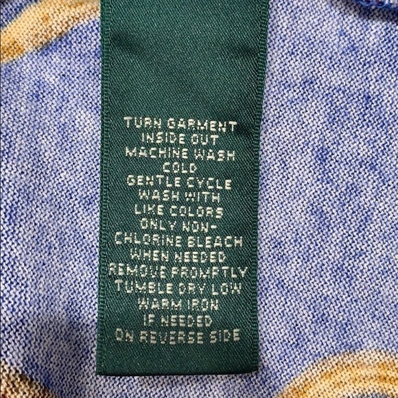 LAUREN RALPH LAUREN 100% COTTON TUNIC NWOT - Picture 7 of 7